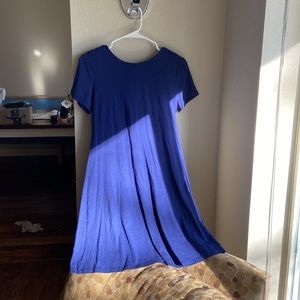 MIDI Blue Dress